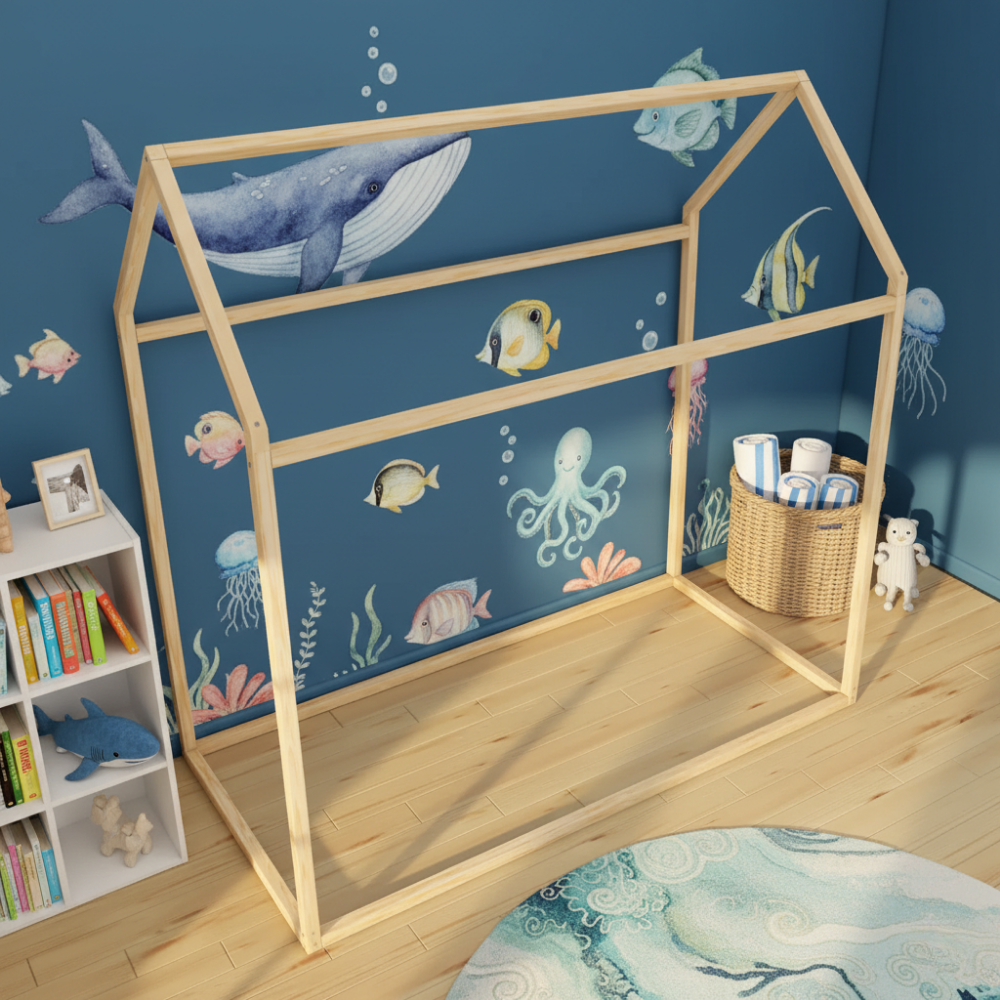 Lumo - Montessori Playhouse Floor Bed