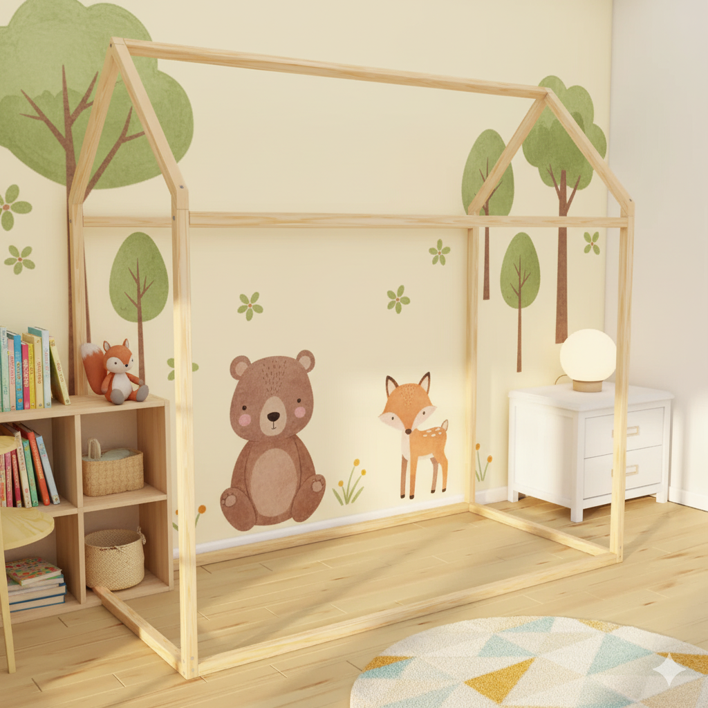 Lumo - Montessori Playhouse Floor Bed