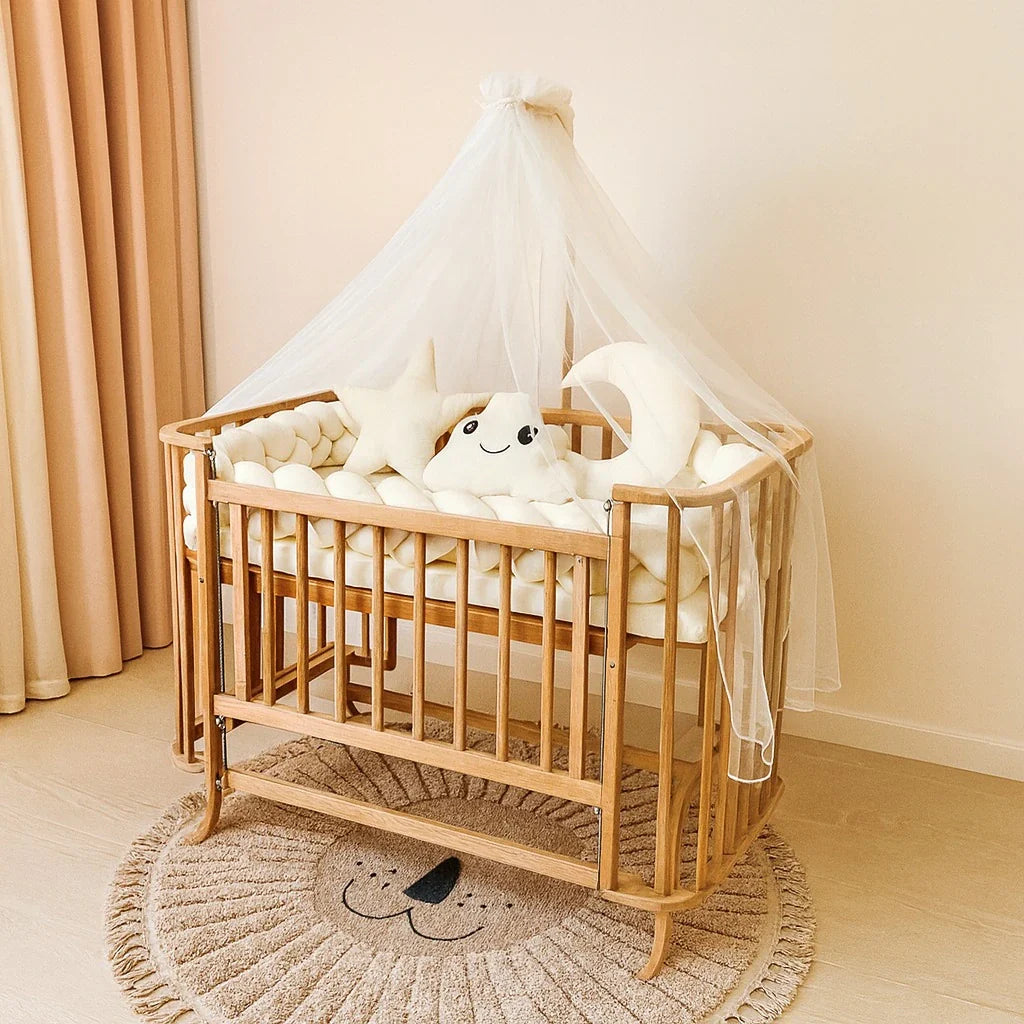 Eileen Wooden Bassinet & Bedside Sleeper