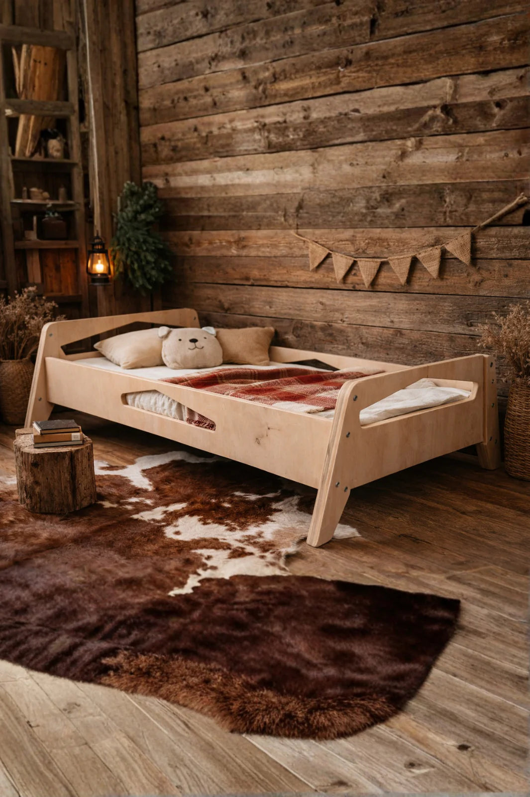 Diamond Lamin Montessori Toddler Bed