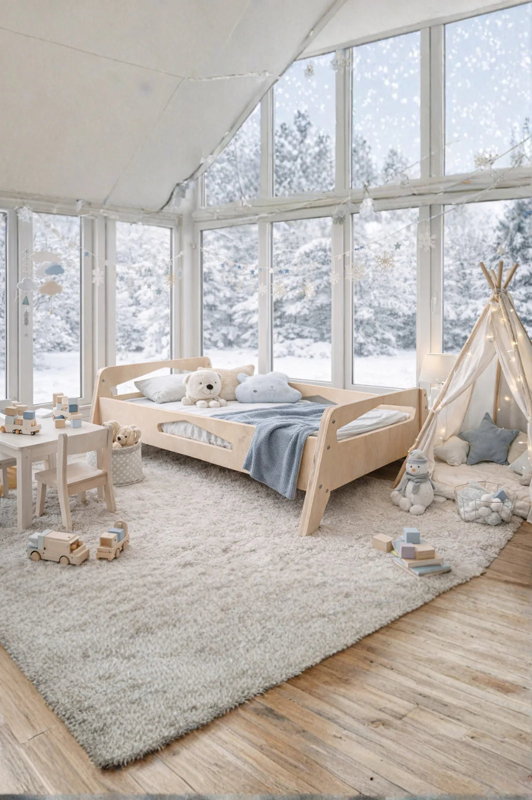 Diamond Lamin Montessori Toddler Bed