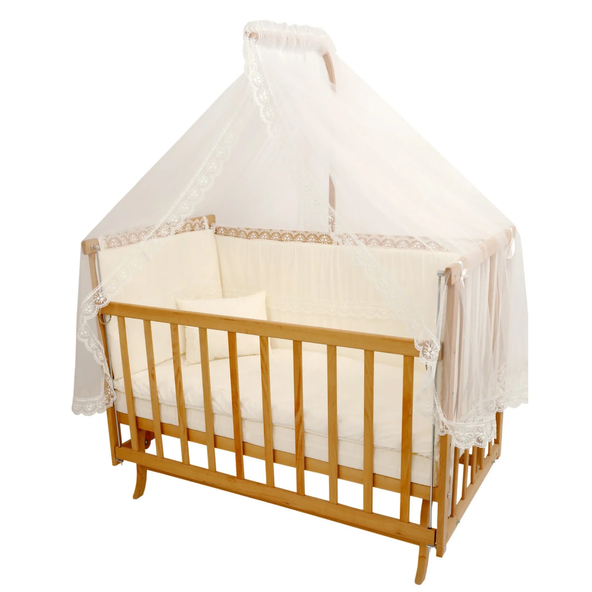 Elia Wooden Bassinet & Bedside Sleeper