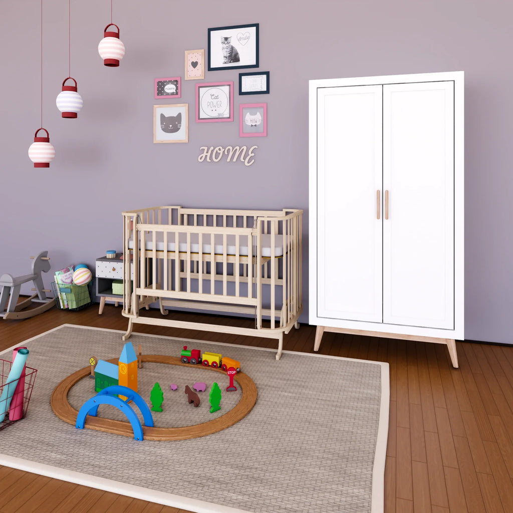 Eileen Wooden Bassinet & Bedside Sleeper